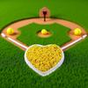 10 Gram Yellow Softball Clay 5mm Slices, Ball Sports Love Polymer Clay, Softball Slime, Nail Art Faux Craft, Decorations view 2
