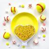 10 Gram Yellow Softball Clay 5mm Slices, Ball Sports Love Polymer Clay, Softball Slime, Nail Art Faux Craft, Decorations view 4