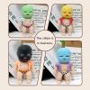 14cm/5.51in Cute Ugly Babies Soft Doll Squeeze Toy Office Stretch Anxiety Stress Relief Sensory Toy Attract of Delicate Cute Sand Squishy Toys (Pink) view 3