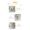 14cm/5.51in Cute Ugly Babies Soft Doll Squeeze Toy Office Stretch Anxiety Stress Relief Sensory Toy Attract of Delicate Cute Sand Squishy Toys (Pink) view 4