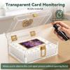 Card Cleaning & Flattening Kit, Complete TCG Restoration Kit with Acrylic Humidor, Flattening Plates, Spring Clamps and Care & Cleaning Supplies for Trading Card Restoration and Improved Card Grading view 2