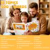 Arnbz 500-Word Toddler Audio Learning Book, Interactive English Sound Book for Kids Ages 2-8 with Touch, Smart Educational Early Talking Books for Preschool, Kindergarten view 2