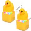 2PCS Duck Fidget Keychain Clicker Toy for Stress Relief & Travel & Fun view 1