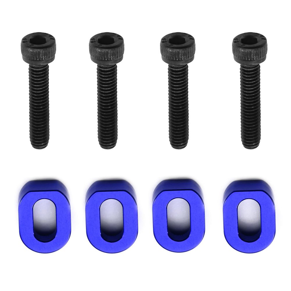 Blue 4PACK Motor Base Reinforcement for TRAXXAS 1/5 X-Maxx 8S Monster Truck US
