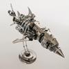 3D Metal Puzzle 209PCS Mechanical Shark Model Kit DIY Assembly Ocean Predator Display Desk Decor Collectible Build with Display Stand Creative Hobby Gift for Adults Enthusiasts view 2