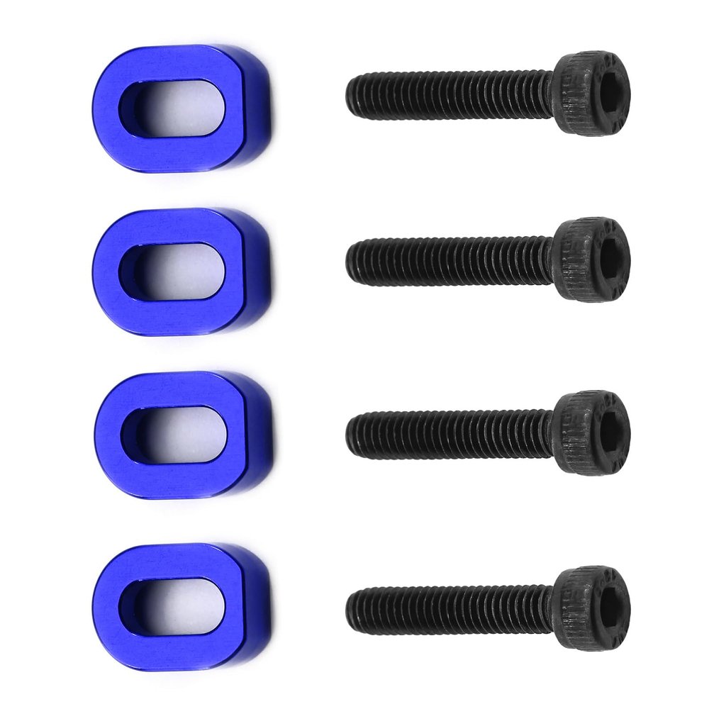 Blue 4* Fixing Motor Base Reinforcement Kit for TRAXXAS 1/5 X-Maxx 8S Monster US