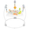 BABY JOY Baby Activity Center, Baby Jumpers and Bouncers with Music, 360 Rotating Seat, 3 Adjustable Heights, Montessori-Inspired Activity Center for Baby 7-15 Months (White) view 1