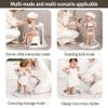 Multi-Mode Baby Standing Bath Aid with Adjustable Height, Parent-Child Interaction Support, Standing Bath and Massage Mode, Wall-Mounted Storage view 3