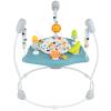 BABY JOY Baby Activity Center, Baby Jumpers and Bouncers with Music, 360 Rotating Seat, 3 Adjustable Heights, Montessori-Inspired Activity Center for Baby 7-15 Months (Baby Blue) view 1