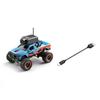 1/64 Scale FPV Mini RC Truck with WiFi Camera, 2.4G Full Proportional Remote Control Car with APP Auto Pairing, 3 Speed Modes & LED Lights, RTR for Adults, Blue view 3