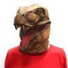 Full Head Dinosaur Mask,Realistic Tyrannosaurus Dino Head Mask,Scary Dino T-rex Headgear for Halloween Christmas Role-Play Party,Horror Dinosaur Head Masks Outfit view 1