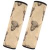 Sgaesgte Highland Cow Baby Car Seat Straps Pads, Seat Belt Cover Pad Shoulder Strap Protectors for Kids Women, 2Pcs Infant Seat Belt Cushion for All Car Seats, Backpack, Camera Bag (Small) view 2