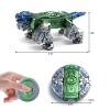 6Pcs Transformable Fidget Spinners, Fingertip Stress Relief Sensory Toys for Kids Teens, Deformable Dinosaur Robot Spinner Fidget Toys for Stocking Stuffers Gifts Classroom Prizes Party Favors view 2