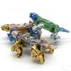 6Pcs Transformable Fidget Spinners, Fingertip Stress Relief Sensory Toys for Kids Teens, Deformable Dinosaur Robot Spinner Fidget Toys for Stocking Stuffers Gifts Classroom Prizes Party Favors view 4