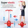 Balance Jumping Ball, Pogo Ball with Handle and Pump, Pogo Jumper Balance Trainer for Kids Adults, Indoor Outdoor Fitness Coordination Exercise Toy Fun Sports view 2