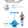 Balance Jumping Ball, Pogo Ball with Handle and Pump, Pogo Jumper Balance Trainer for Kids Adults, Indoor Outdoor Fitness Coordination Exercise Toy Fun Sports view 4
