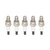 5Pcs Fit For Spark Plug CMR6H Compatible With HT130 HT130Z HT131 HT131Z HT133 HT56C KM130 KM130R-Z KM130R view 2