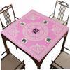 Mahjong Mat 27.6x27.6 Polyester Mahjong Table Mat with Clear Prints Fade-Resistant for Table Card Board Tile Games, Style 1, for view 1