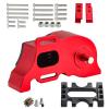 Rc Drift Cars Parts for Axial for SCX10 for LCG for SCX10 II III 1/10 Metal Aluminum Transmission Upgrade Kit Complete Gearbox Assembly RC Parts(Red) view 3