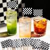 100 Pcs Checkered Racing Flag Toothpicks,Race Car Cupcake Toppers,Toothpick Flags for Party Platters,Cupcakes,Sports Themed Eventsacing Flag Picks for Birthday Party,Monster Truck Theme Decoration view 4