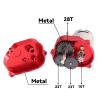 1/12 RC Car Upgraded Metal Gearbox Gear High Speed Motor Parts & Accessories(Silver) view 3
