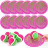 Arrowbash Toss and Catch Ball Game for Kids, 12 Paddles and 6 Sticky Balls, Toddler Baseball Glove & Catch Ball Toys Beach Outdoor Toys Birthday Gift Set for Ages 5 6 7 8-12(12 Pcs,Ice Cream) view 1