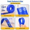 Flexible Race Track Set for Kids: Flex Race Track with 4 Car and 2 Thruster view 3