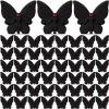 Chunful 50 Pcs Mini Mothman Figurines Tiny Moth Man Figures Bulk Small Mothman Statue Cute Cryptid Creature for Cake Garden Window Desktop Decor Hide Seek Birthday Party Gifts Collectibles view 1