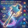 2026 New Fairy Pay Wand, Magic Wand Credit Card Holder, Fairy Wand Credit Card Holder, 3D Printed Tap to Pay Wan, Fun Novelty Gift, 14.57 in, Fun Fantasy Gift for Magic Lovers (Pink) view 4