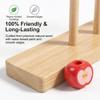 AIIONP Color Matching Stacking Puzzle Game, Wooden Color Match Challenge Game, Interactive Tabletop Board Game for Two Players, Family Game, Travel Stacking Rings Game (Colorful B) view 3