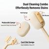 5 in 1 Bottle Cleaning Brush Set, Multifunctional Bottles Cleaning Kit, Water Bottle Cleaner and Straw Cleaner Brush, Cap, Straw & Nipple Brushes, Replaceable Sponge Head (Orange) view 4