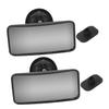ARTSEWPLY 2pcs Suction Cup Mirror for Rear Facing 360 Safety Rearview Mirror Wide Angle for Vehicle Interior view 1