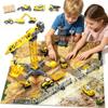 Frontoytall Construction-Themed Sand Playset Excavator Dump Truck Toys Boys view 1