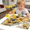 Frontoytall Construction-Themed Sand Playset Excavator Dump Truck Toys Boys view 2