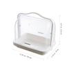 Abaodam Dustproof Storage Box with Lid for Bread and Bottles, Large Container for Dessert and Nursery Organization view 2