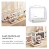 Abaodam Dustproof Storage Box with Lid for Bread and Bottles, Large Container for Dessert and Nursery Organization view 4