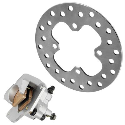 Compatible with Front Left Stopping Component Disc Rotor For Honda For Rubicon 500 Trx520Fa 20-26 PrKalc29163