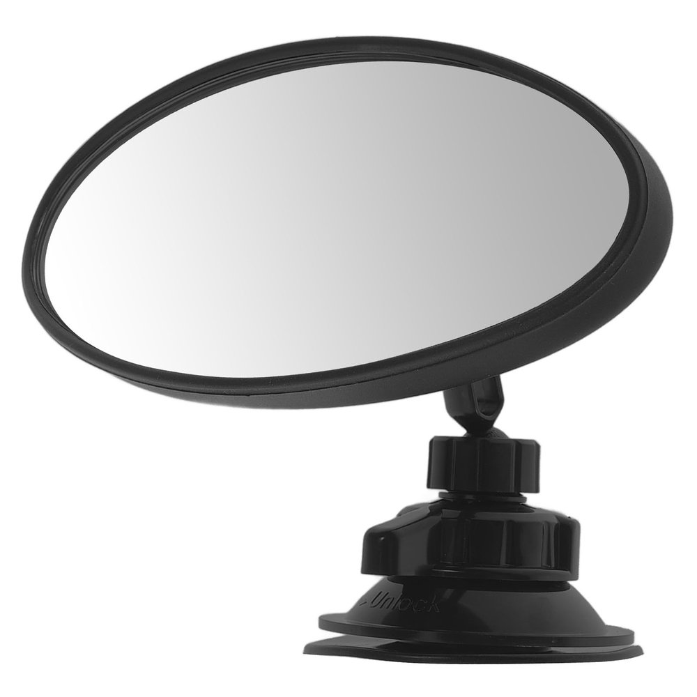 BESPORTBLE Rearview Mirror 360 Suction Cup Rearview Mirror for Safety Automotive Supply for Travel and Driving