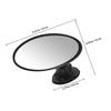 BESPORTBLE Rearview Mirror 360 Suction Cup Rearview Mirror for Safety Automotive Supply for Travel and Driving view 2