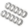 10PCS RC Ball Bearing Kit, Steel Shielded Ball Bearings for ZD Racing 1/10 RC Cars, Low Friction High Speed Silver Metal Bearings for Remote Control Vehicles view 2