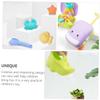 VICASKY Beach Sand Set with Bathtub Violet Outdoor Sand Play Includes and Bucket in Portable Carry Case view 3