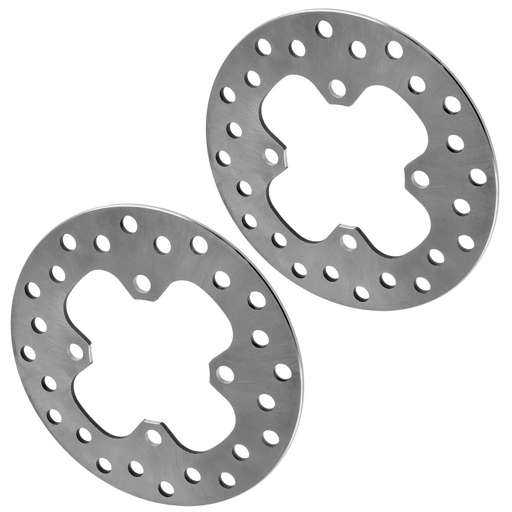 Compatible with 2 Front Stopping Component Disc Rotor for Honda 45251-Hr4-620 45251-Hr4-A20 PrKalc27344