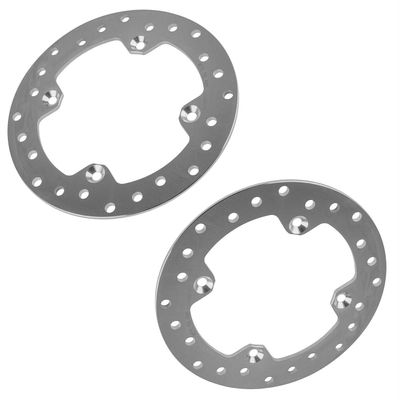 Compatible with 2X Front Rear Stopping Component Disc Rotor for Outlander ATV 705600999 PrKalc27795