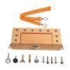 BreezeTrading 15 Pieces Screwdriver Board Set Wrench Nuts Bolt Motor Skills with Strap Kids view 1
