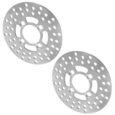 Compatible with 2 Front Wheel Stopping Component Disc Rotor for Yamaha for Blaster 200 Yfs200 2003-2006 PrKalc27743