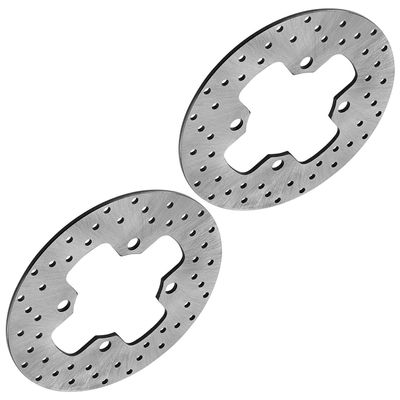 Compatible with 2 Front Stopping Component Disc Rotor For Kawasaki 41080-0073 PrKalc29231