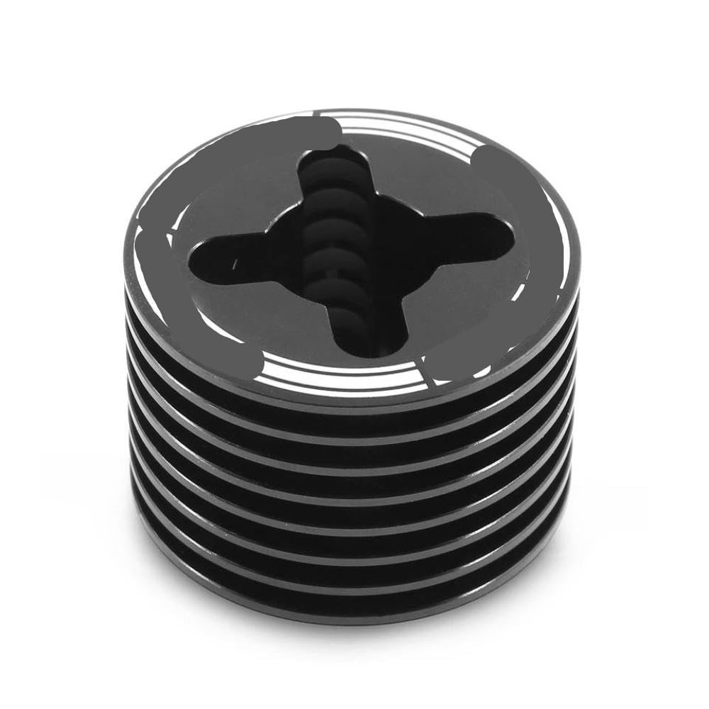 Metal Engine Heatsink Compatible with Kyosho FW06 1/10 RC Car Models, Upgrade and Spare Part