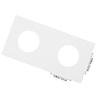 Beaupretty 100pcs Coin Holders Paper Coin Flips for Quarters 25mm Organizer Protective Collection Supplies for Hobbyists view 2