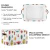 CWUPZAY Cartoon Bugs Cute Storage Basket Canvas Fabric Collapsible Storage Bins Box Organizer Waterproof for Home Bedrooms 1 Pack view 3