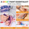 48 Pack Tempera Paint Sticks,24 Colors Washable Paint Sticks for Kids,Non-Toxic,90s Quick Drying, Allergen Free and High Coverage Solid Tempera Paint Stick,Ideal Gifts for Kids and Toddlers view 4